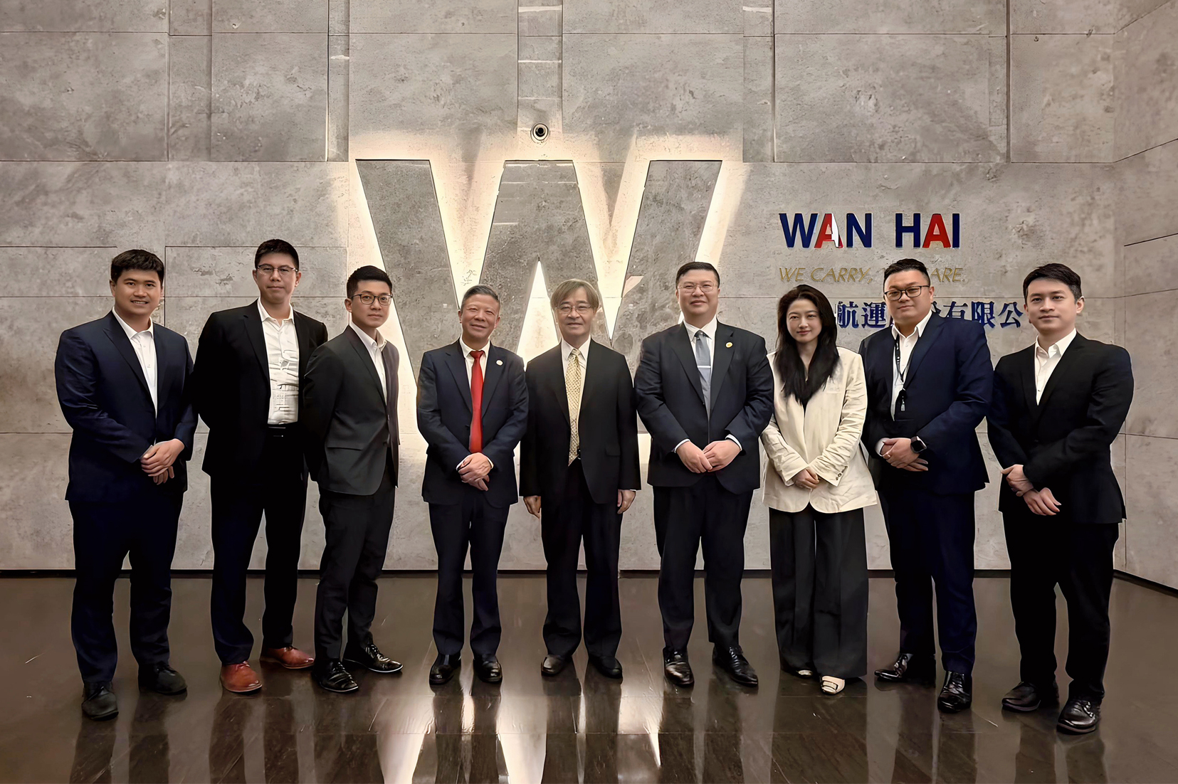集团高管拜访台湾WHL