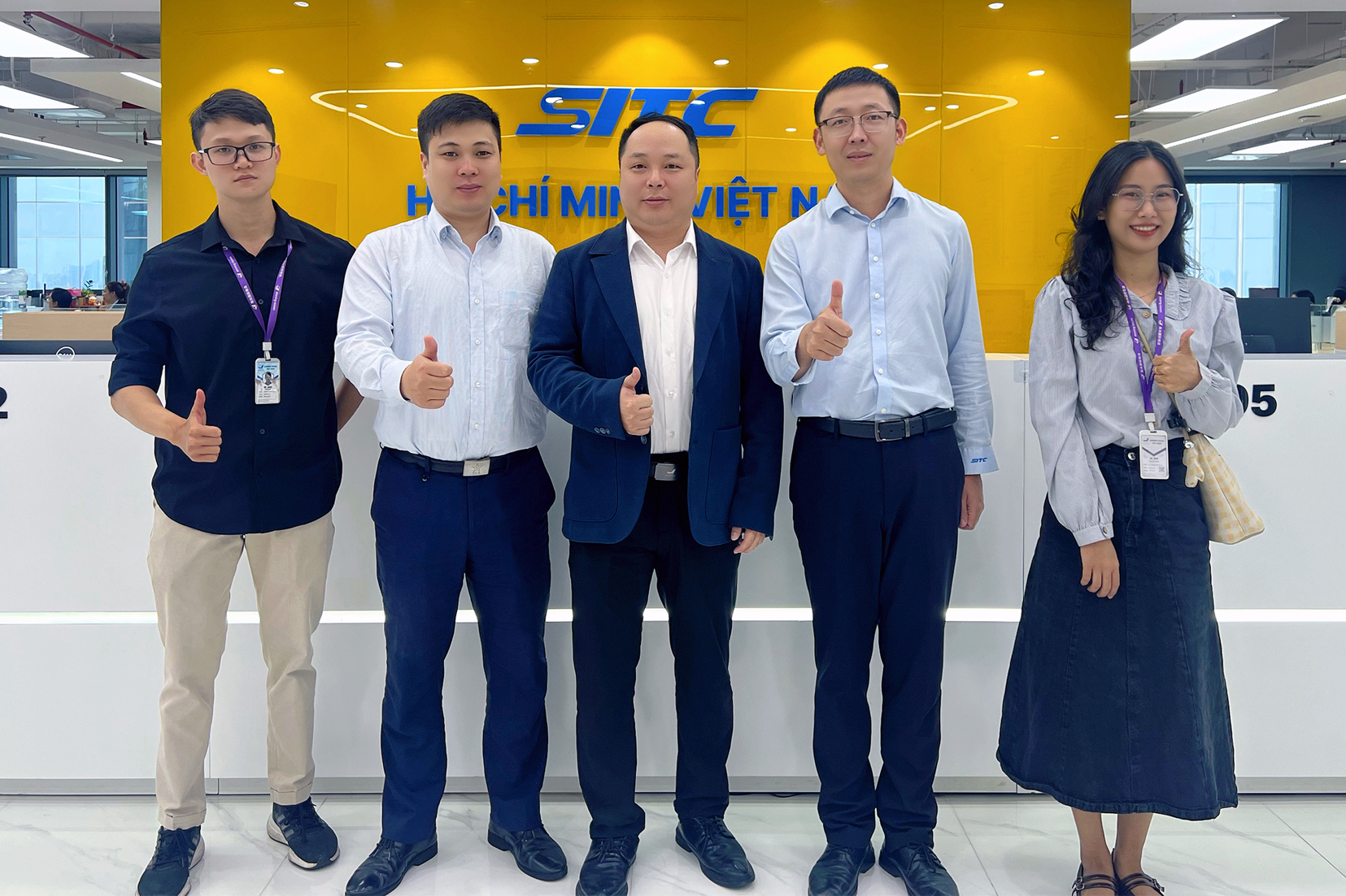 越南分公司张总拜访SITC